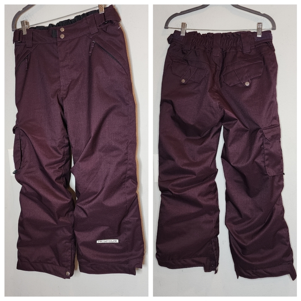 Ride Snowboard Dart Pant Blackberry Purple Size Large 13-14 Ski Snow Winter